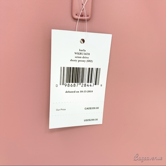 Kate spade tote bag Karla seton drive dusty peony - Picture 6 of 8